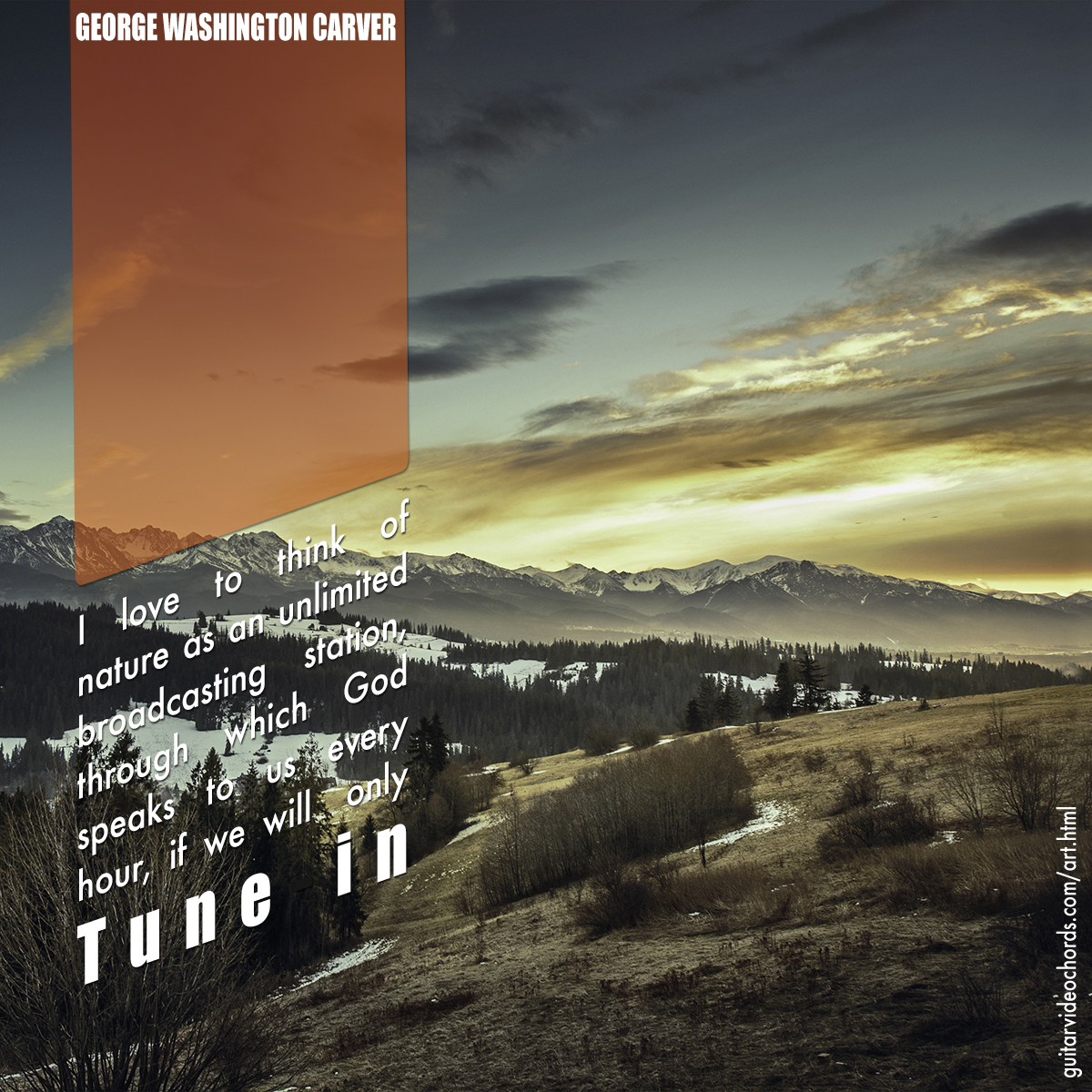 George Washington Carver, Nature Bible Art Pictures, Images, Inspirational