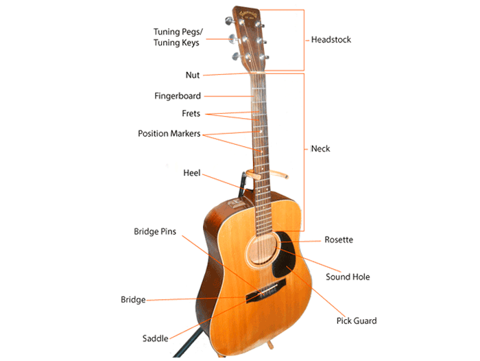 Accoustic Guitar Parts